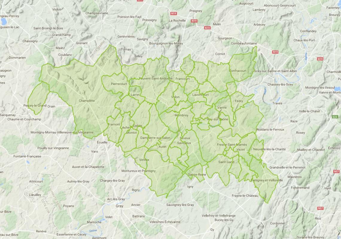 Secteur géographique du SSIAD